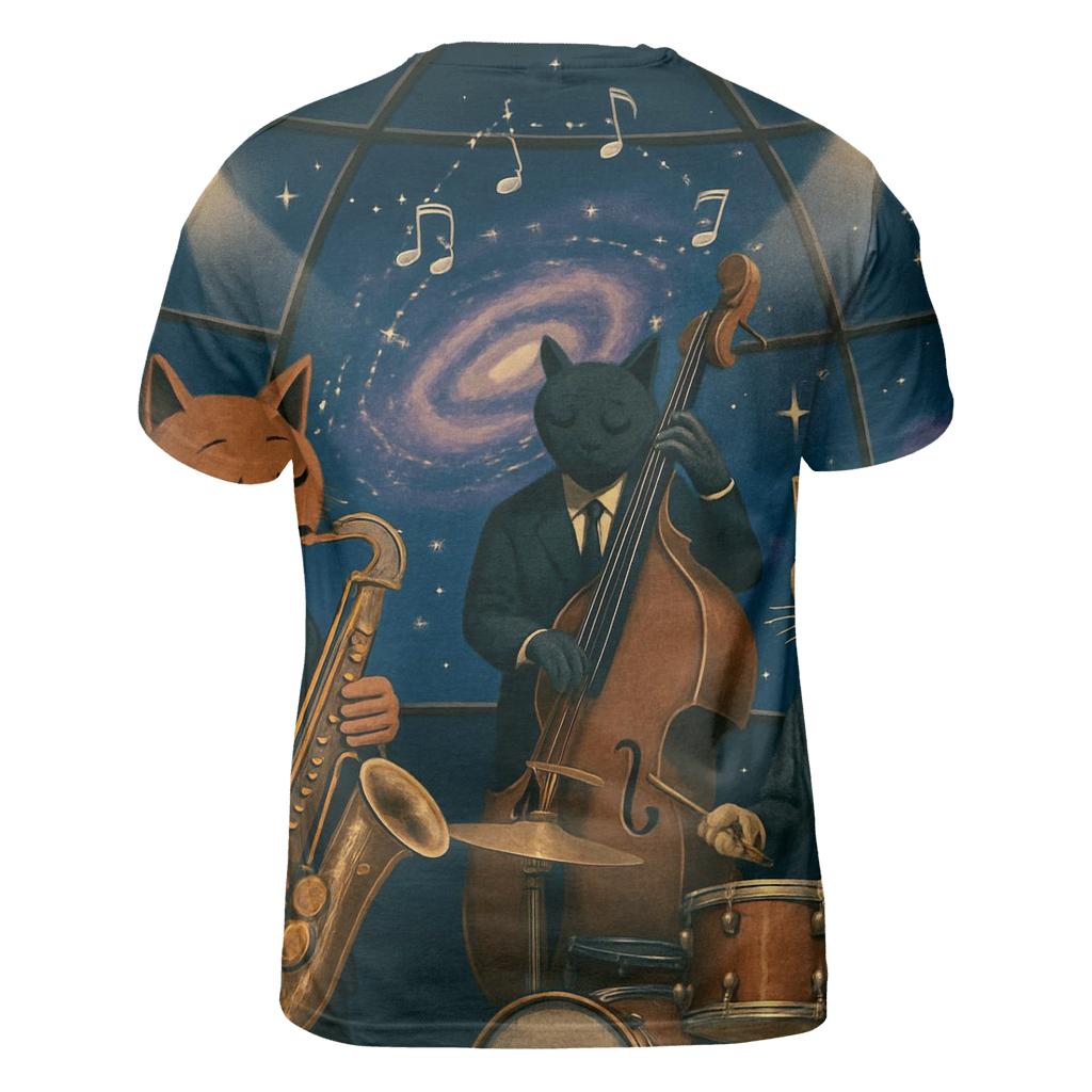 Zero Gravity Jazz Cat Trio custom all-over print shirts