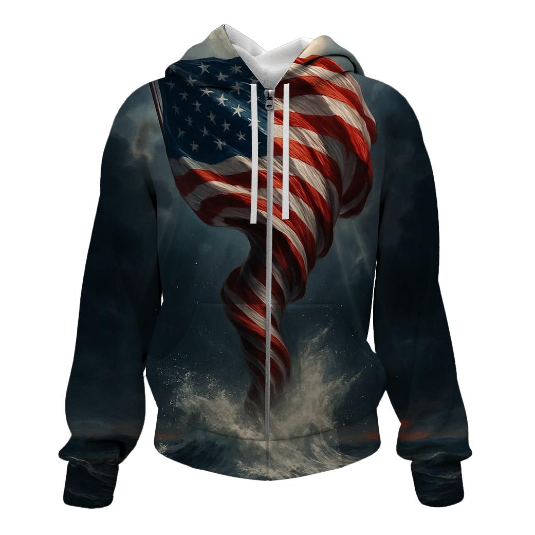 Stormfront Glory Flag Surge premium hoodies