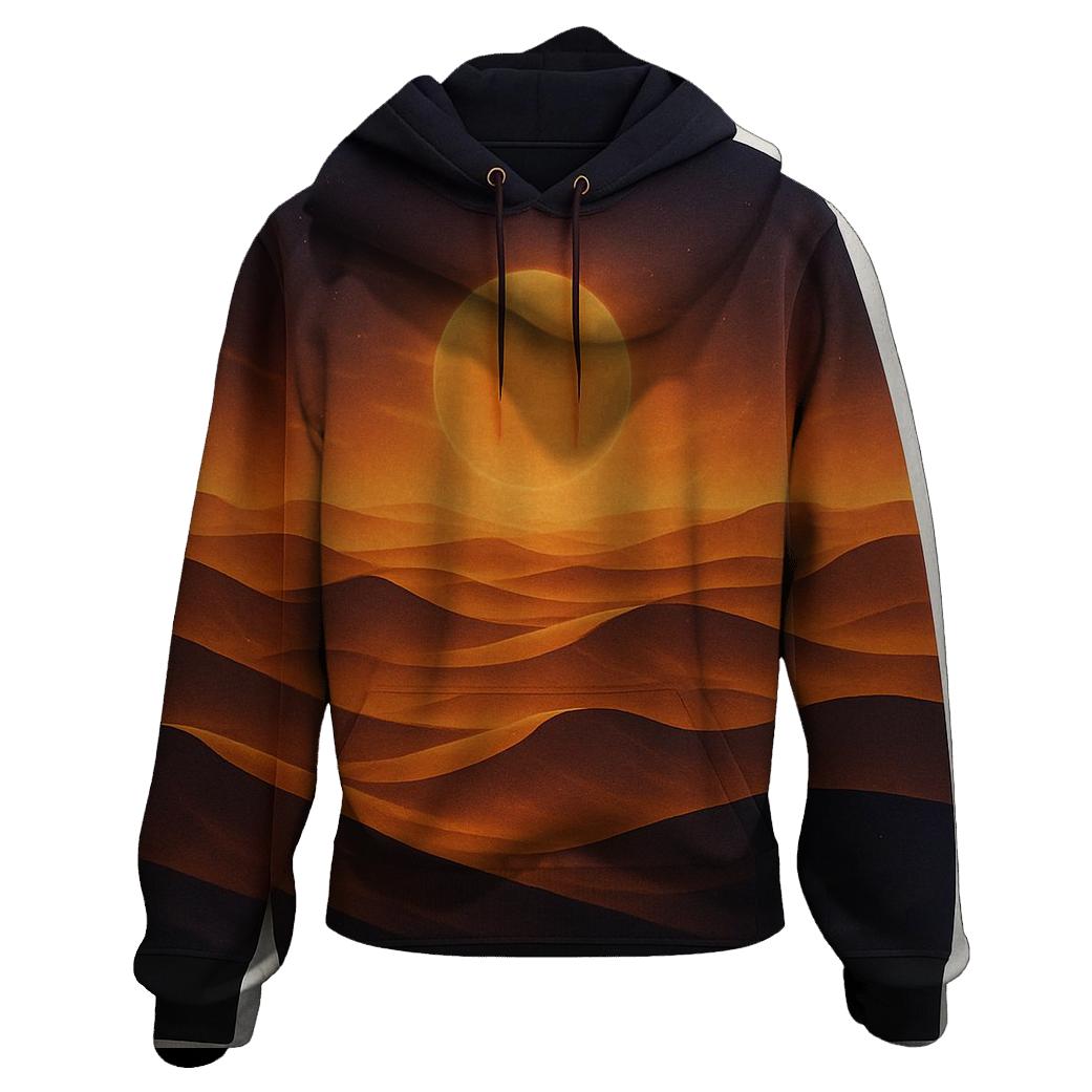 Desert Glow Mirage premium hoodies