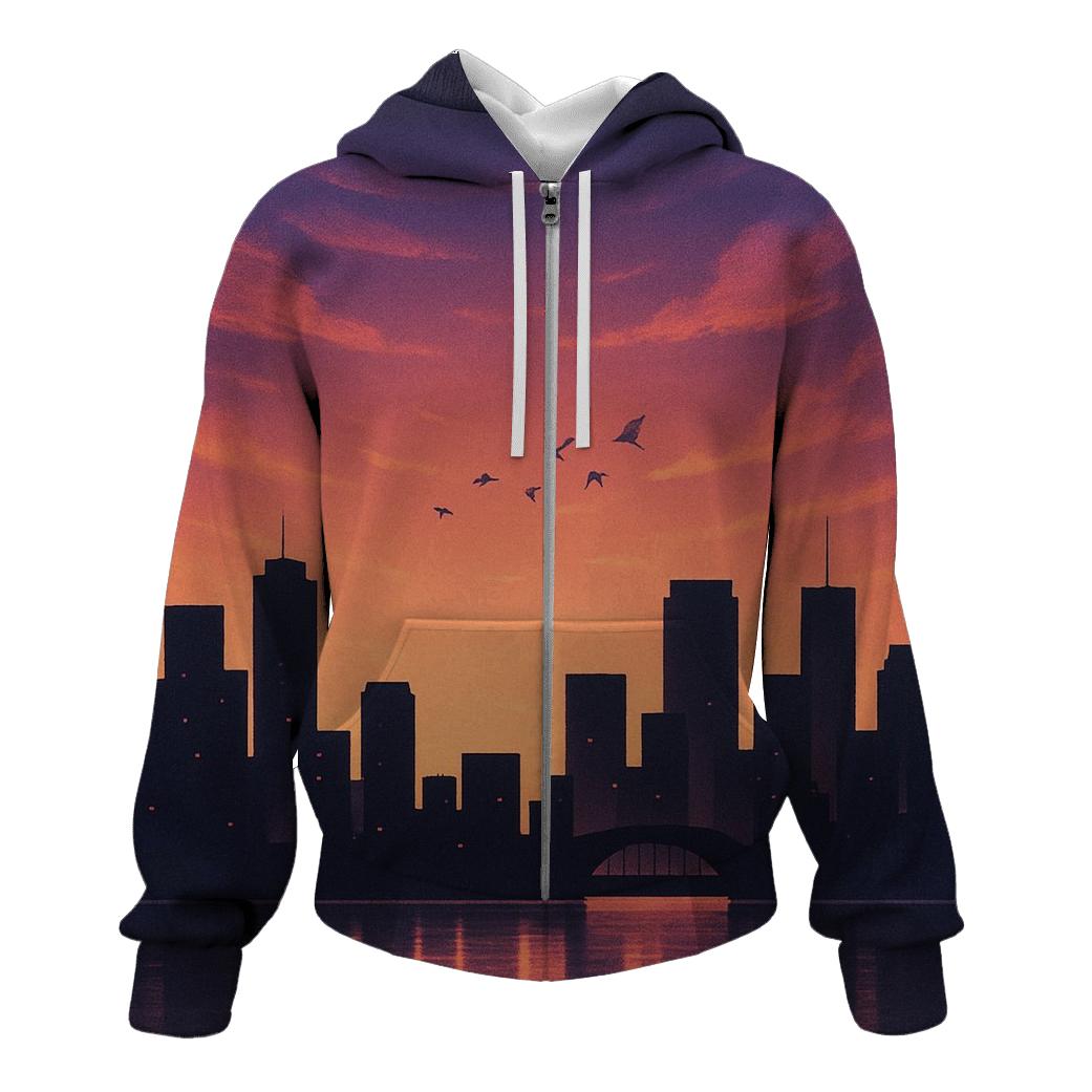 Skyline Afterglow Drift lightweight hoodies