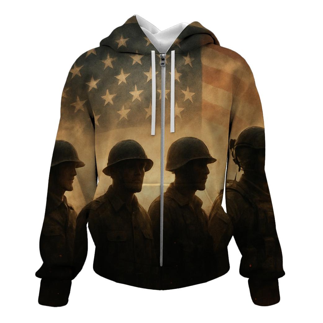 Brothers Under One Flag custom hoodies