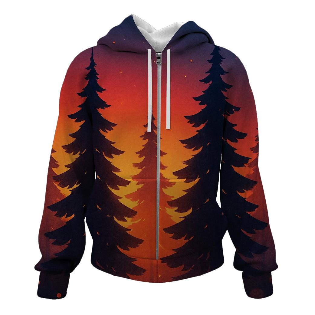 Forest Ember Canopy hoodies fashion