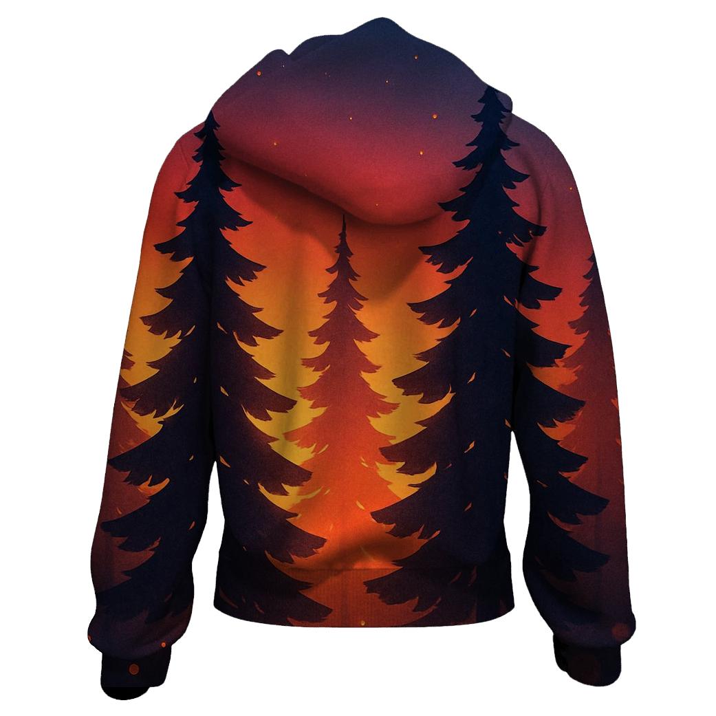Forest Ember Canopy hoodies fashion