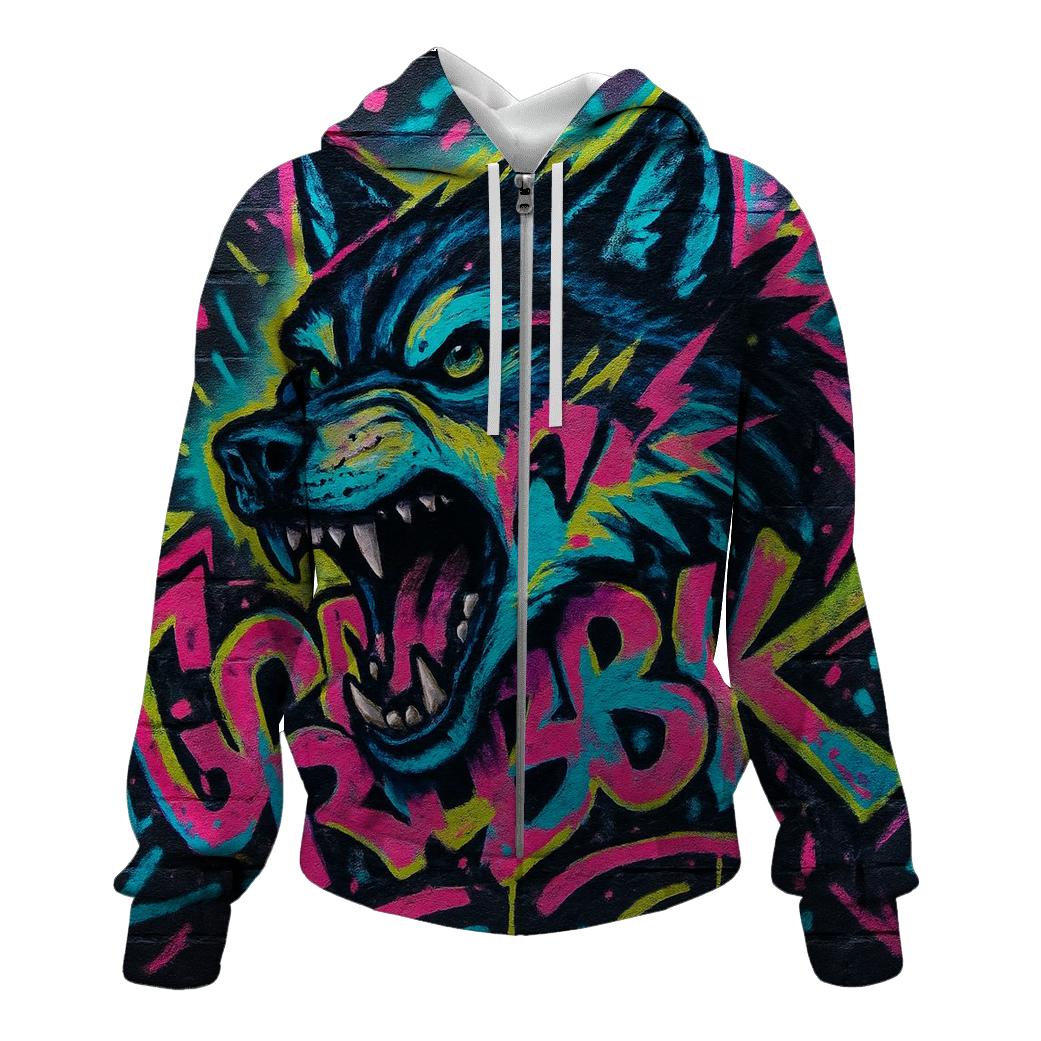 Neon Graffiti Street Howler hoodie styles