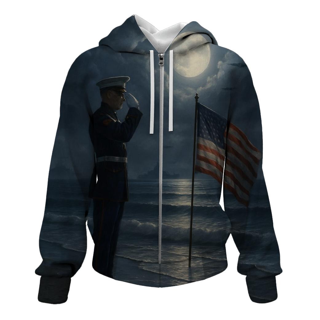 Silent Salute At Distant Shore hoodie styles