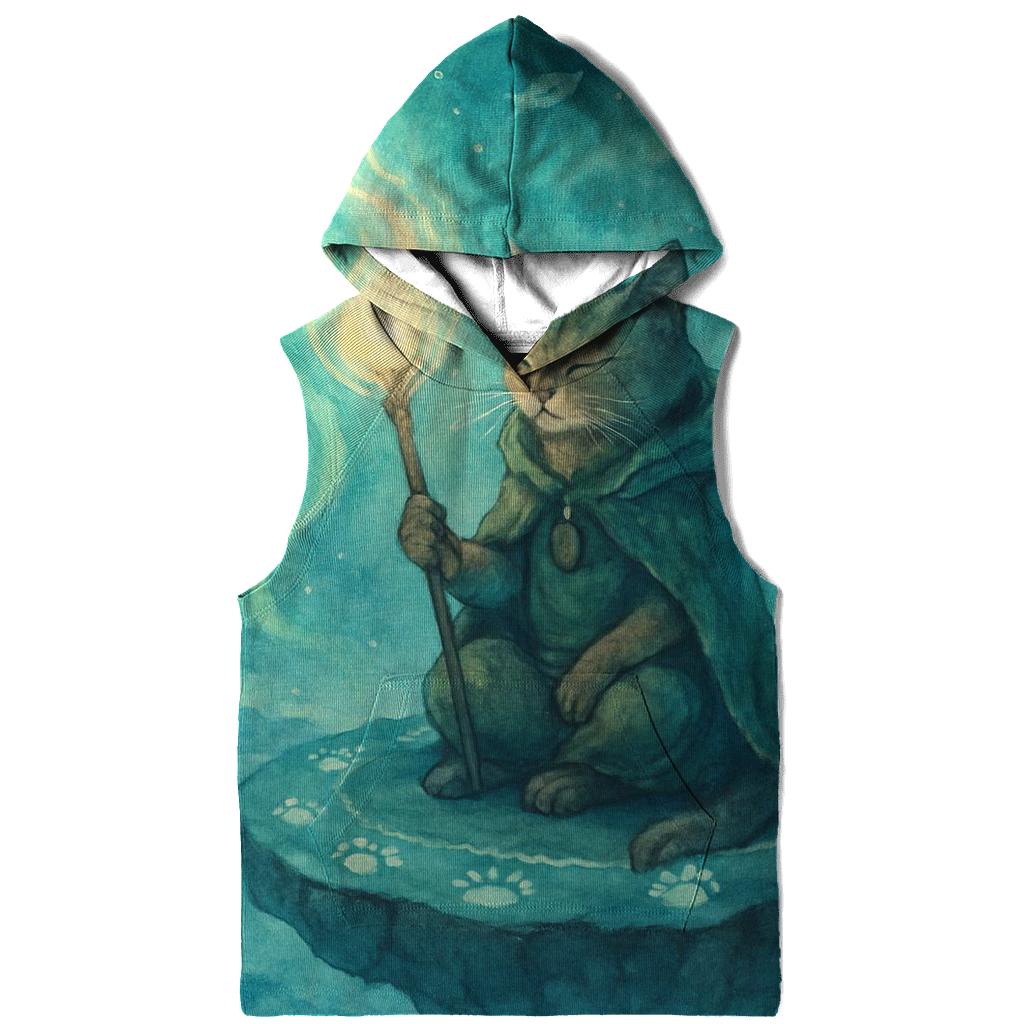 Aurora Shaman Cat Ritual hoodies fashion