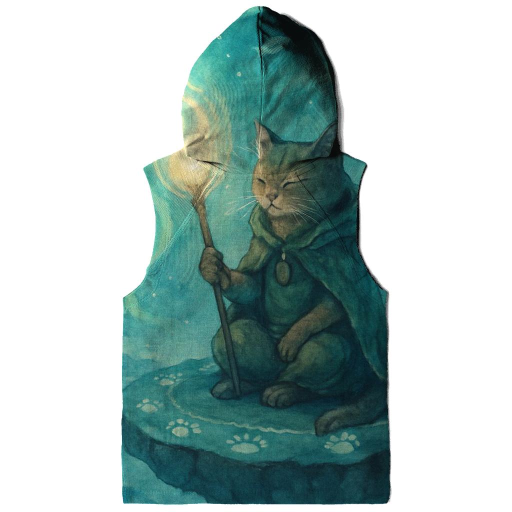 Aurora Shaman Cat Ritual hoodies fashion