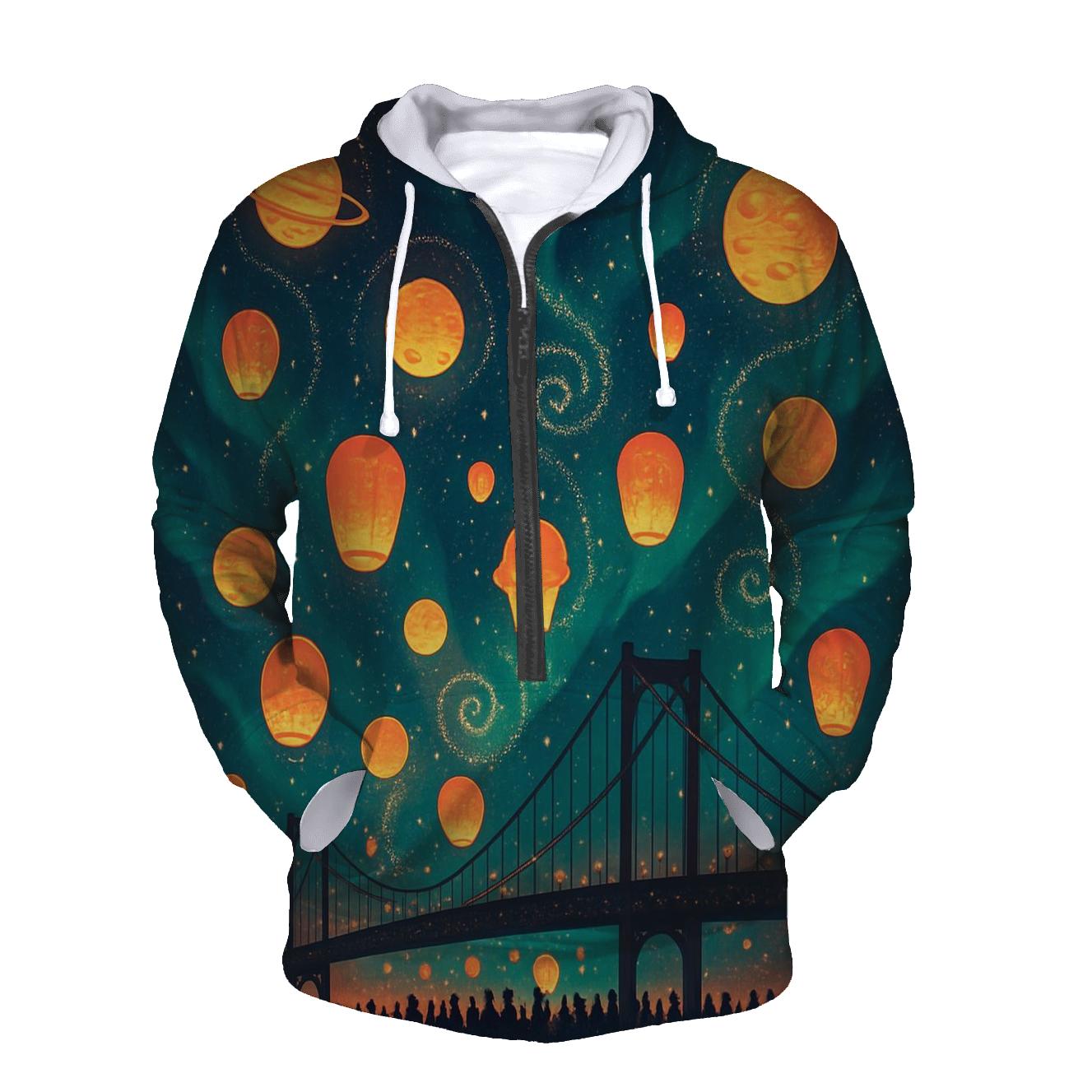 Orbiting Lanterns Of The Star Festival hoodie styles