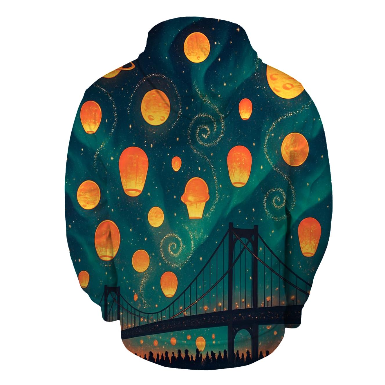 Orbiting Lanterns Of The Star Festival hoodie styles