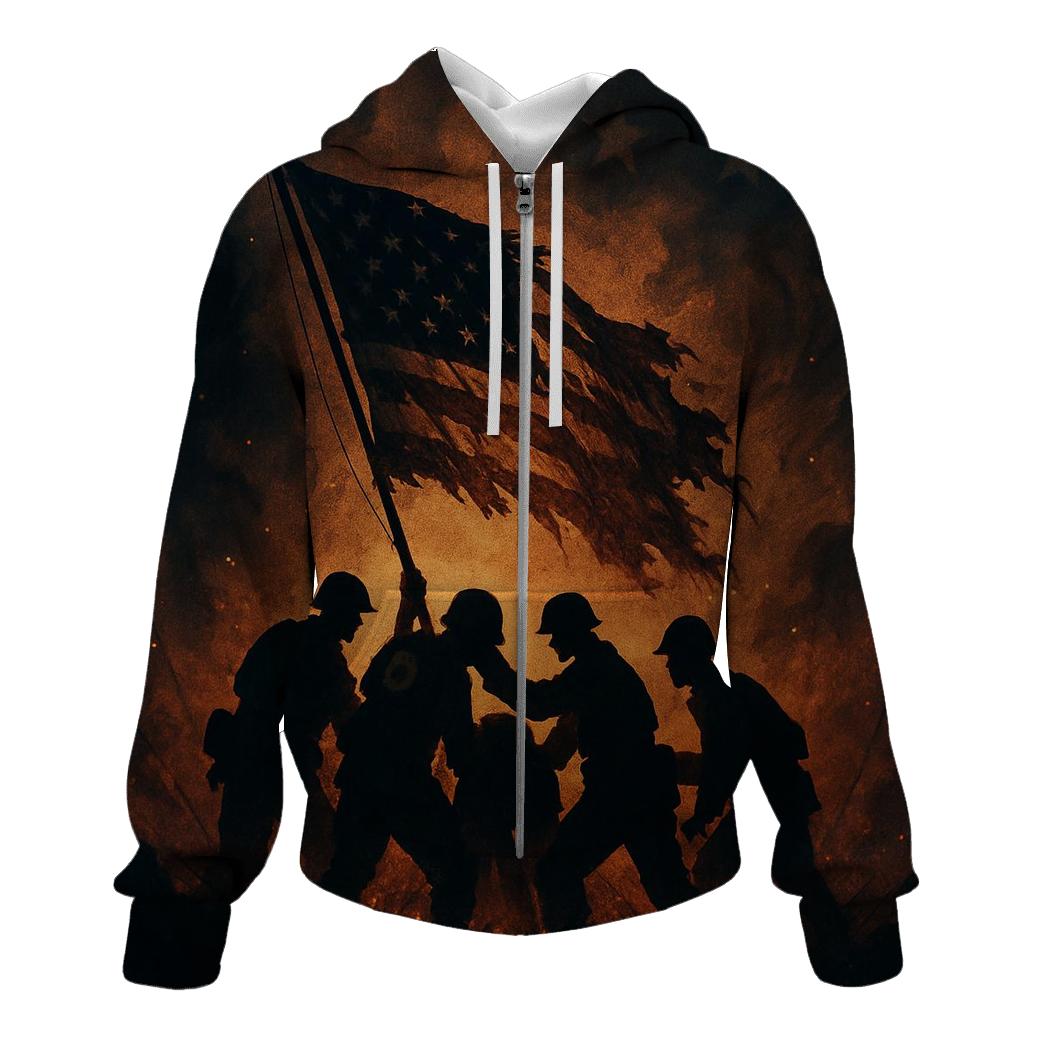 Rising From The Battlefield Smoke designer hoodies