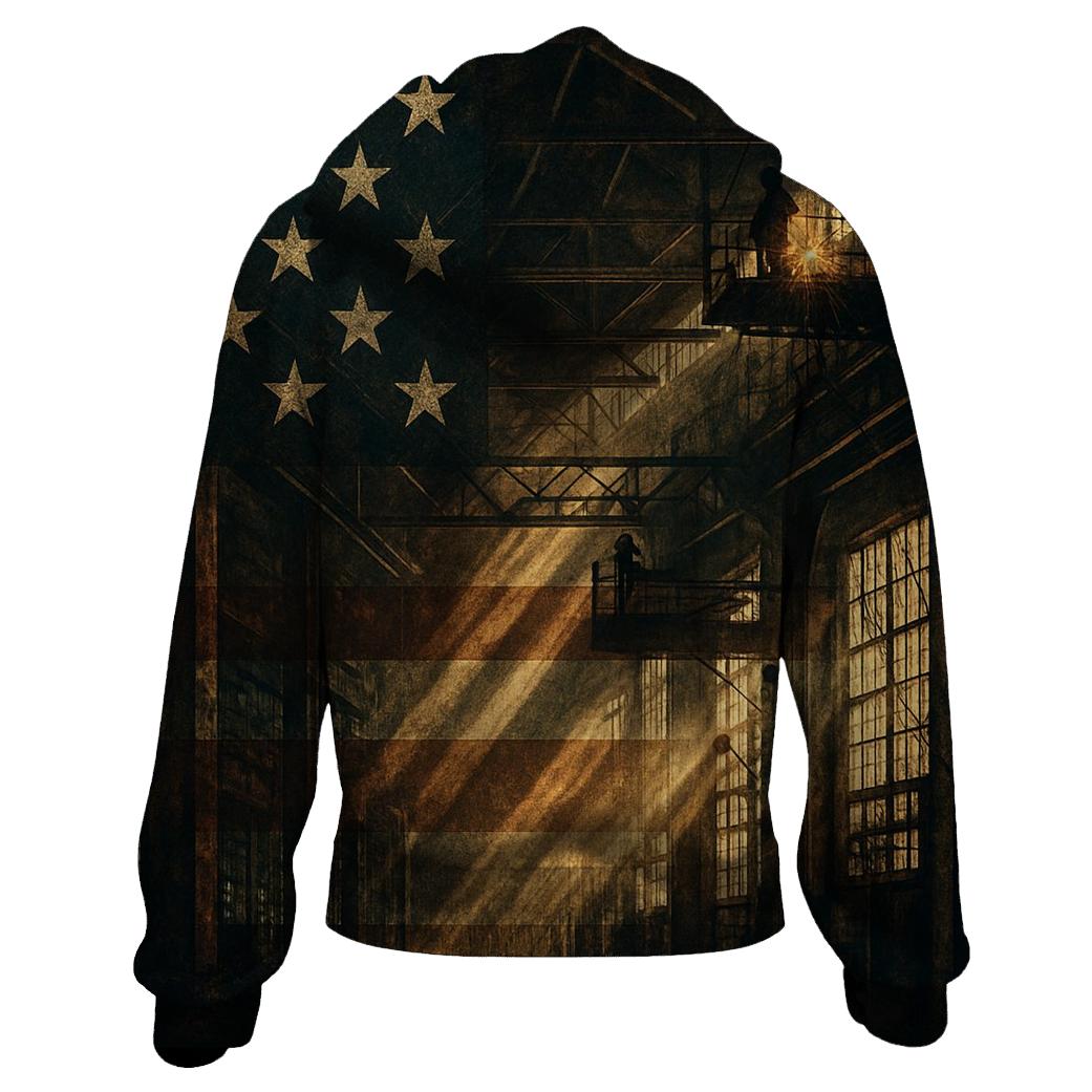 Rust Belt Revival Banner heavyweight hoodies