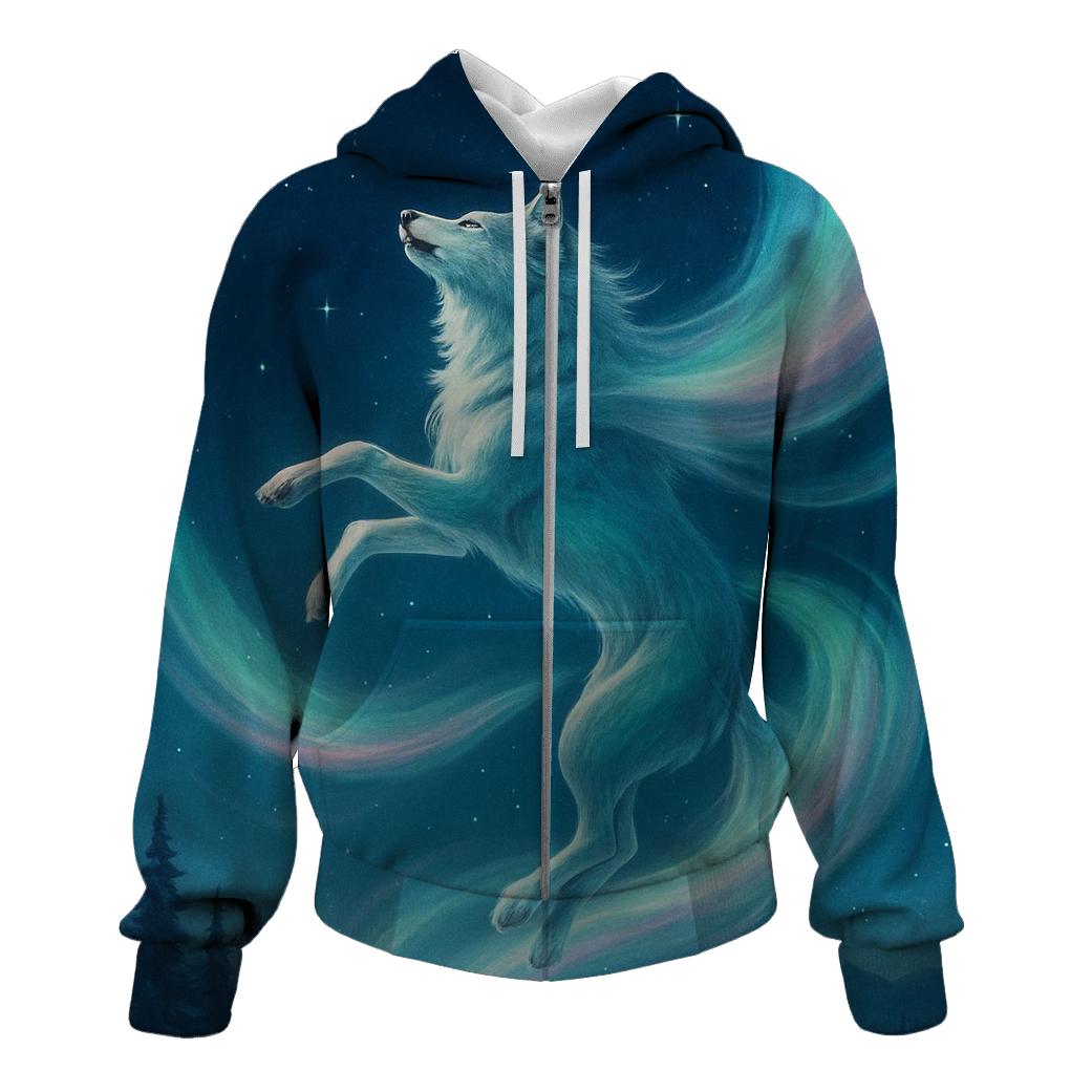 Aurora Ribbon Sky Dancer designer hoodies