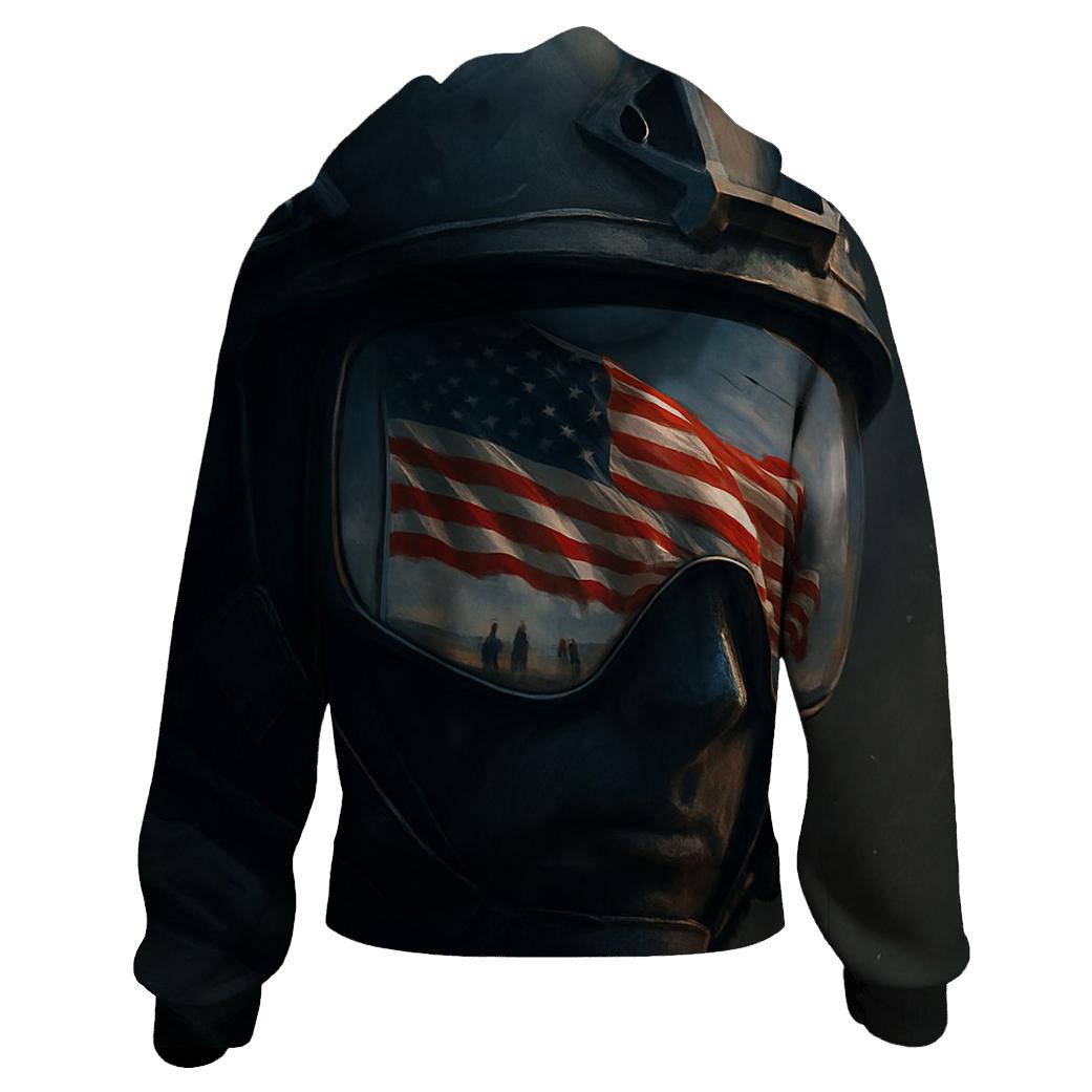 Liberty Reflected In Steel hoodie styles