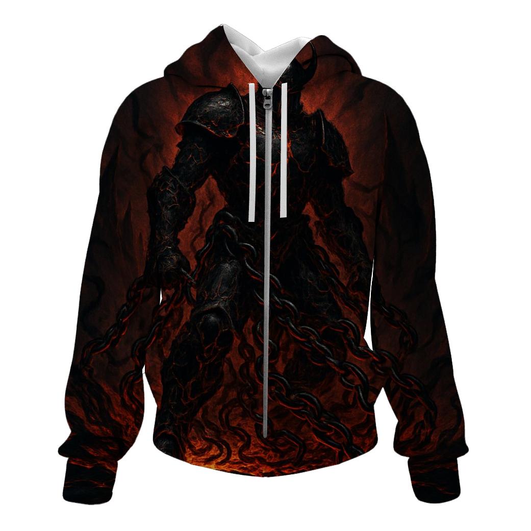 Chains Of The Abyssal Knight heavyweight hoodies