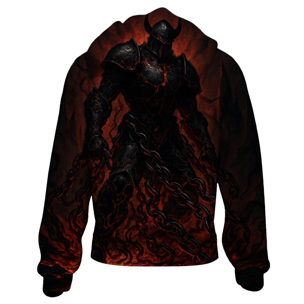 Chains Of The Abyssal Knight heavyweight hoodies