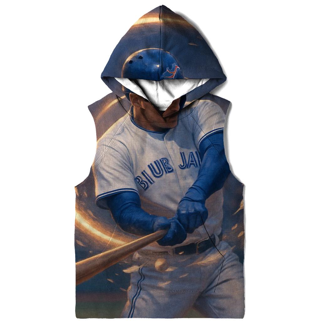 Halo Trail Swing Blue-Jays Vision embroidered hoodies