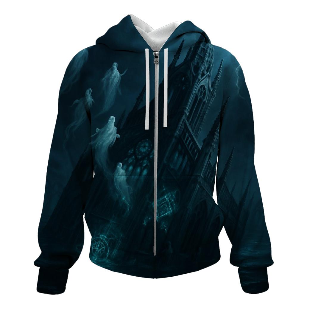 Elegy Of The Drowned Cathedral premium hoodies