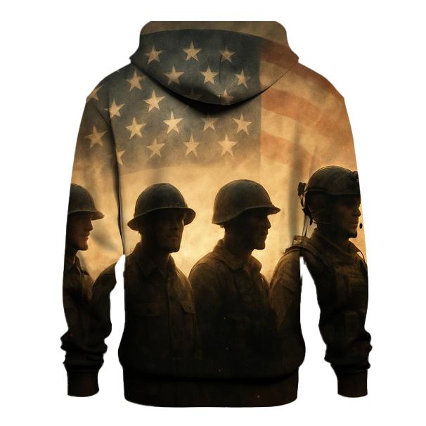 Brothers Under One Flag embroidered hoodies