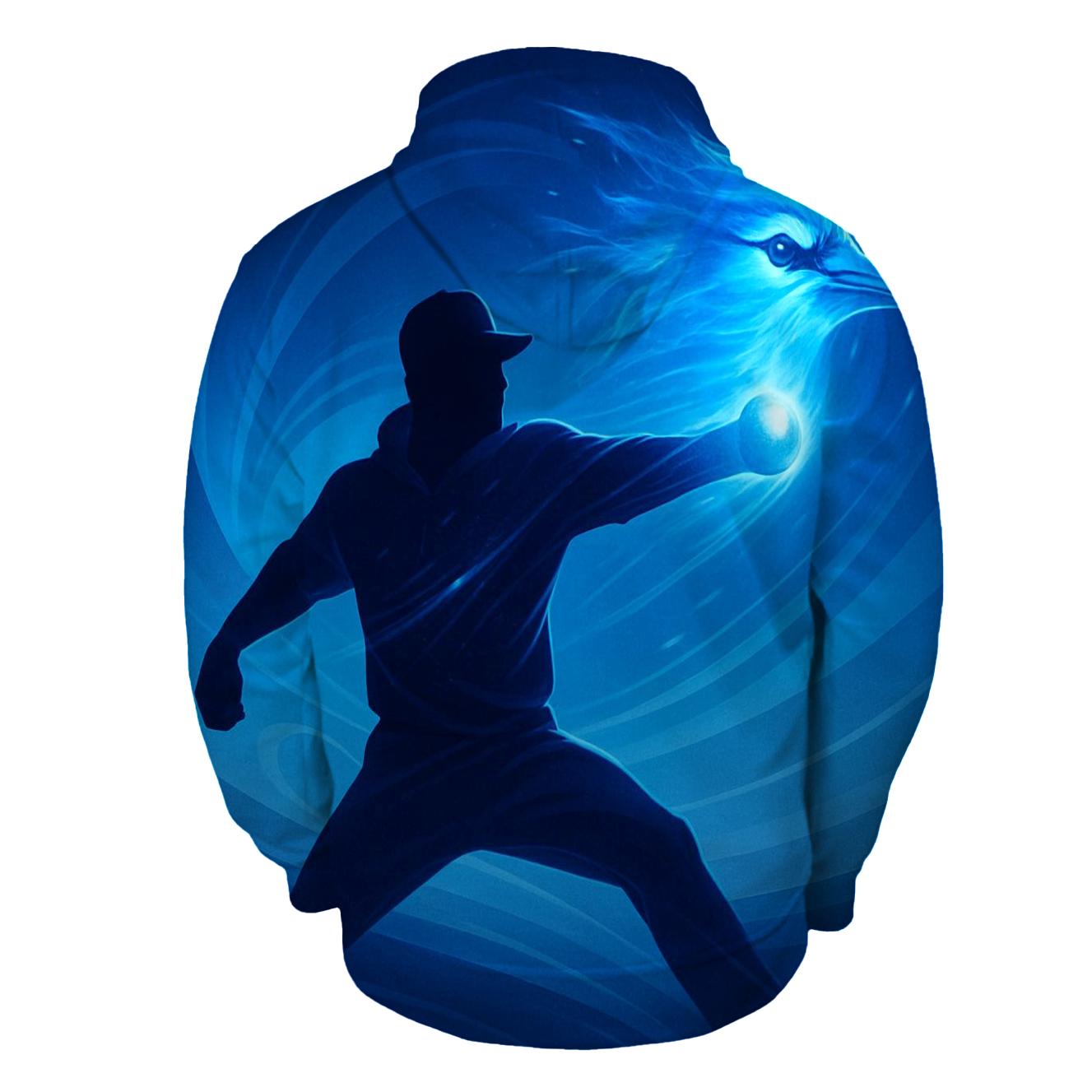 Celestial Fastball Arc Blue Jays Edition heavyweight hoodies