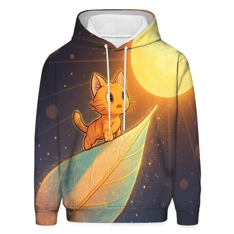 Solar Sail Captain Kitten embroidered hoodies