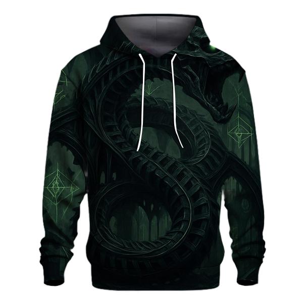 Cathedral Of The Hollow Serpent embroidered hoodies