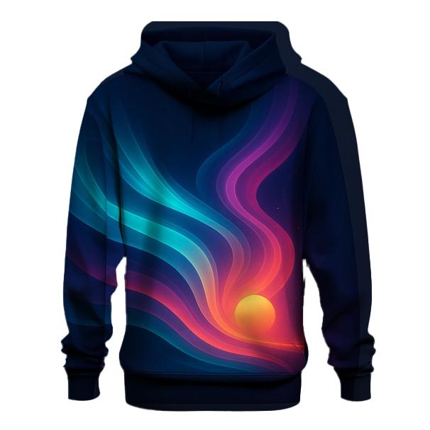 Aurora Sunset Waves hoodie designs