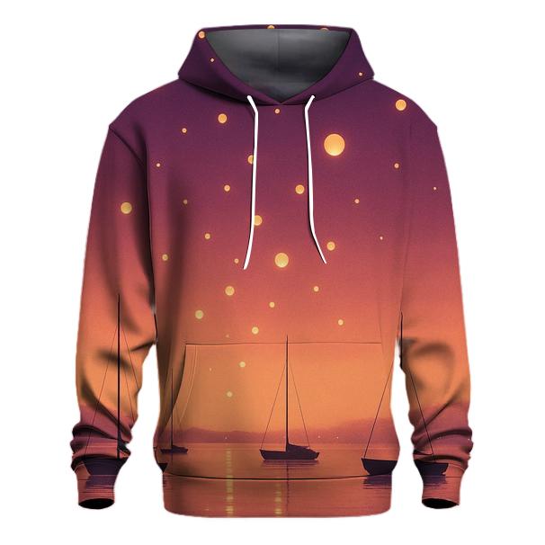 Harbor Lantern Sundown lightweight hoodies