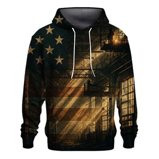 Rust Belt Revival Banner hoodie designs