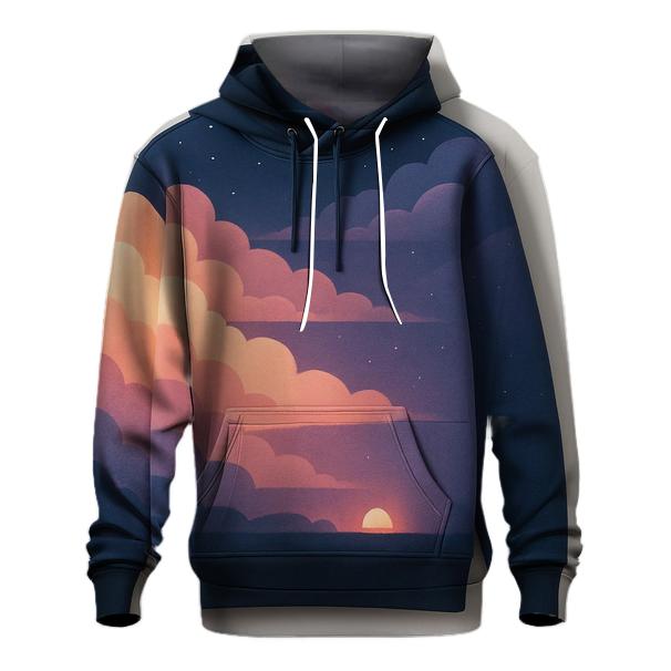 Cloud Steps To Twilight designer hoodies