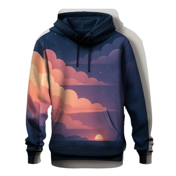 Cloud Steps To Twilight designer hoodies