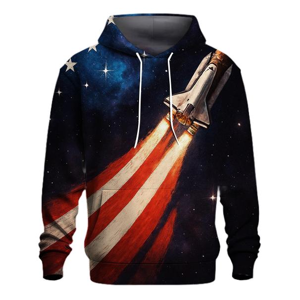 Cosmic Shuttle Stripe Trail hoodie designs