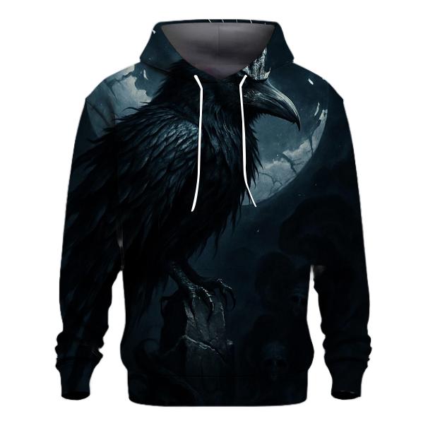 Raven King Of The Broken Moon lightweight hoodies