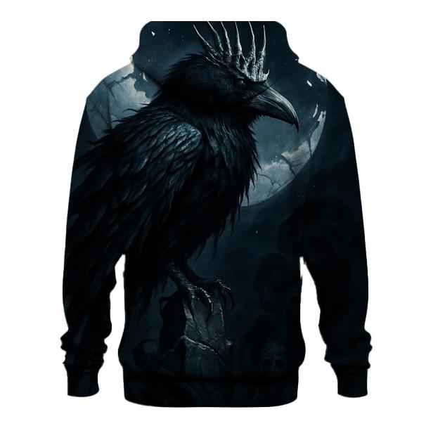 Raven King Of The Broken Moon lightweight hoodies
