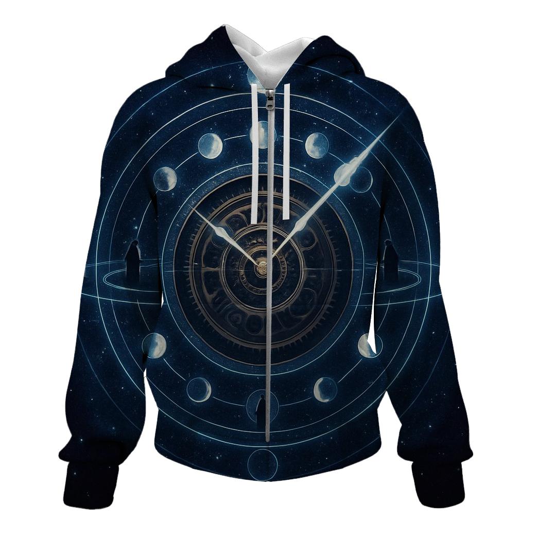 Chrono Rings Of The Celestial Clock designer hoodies