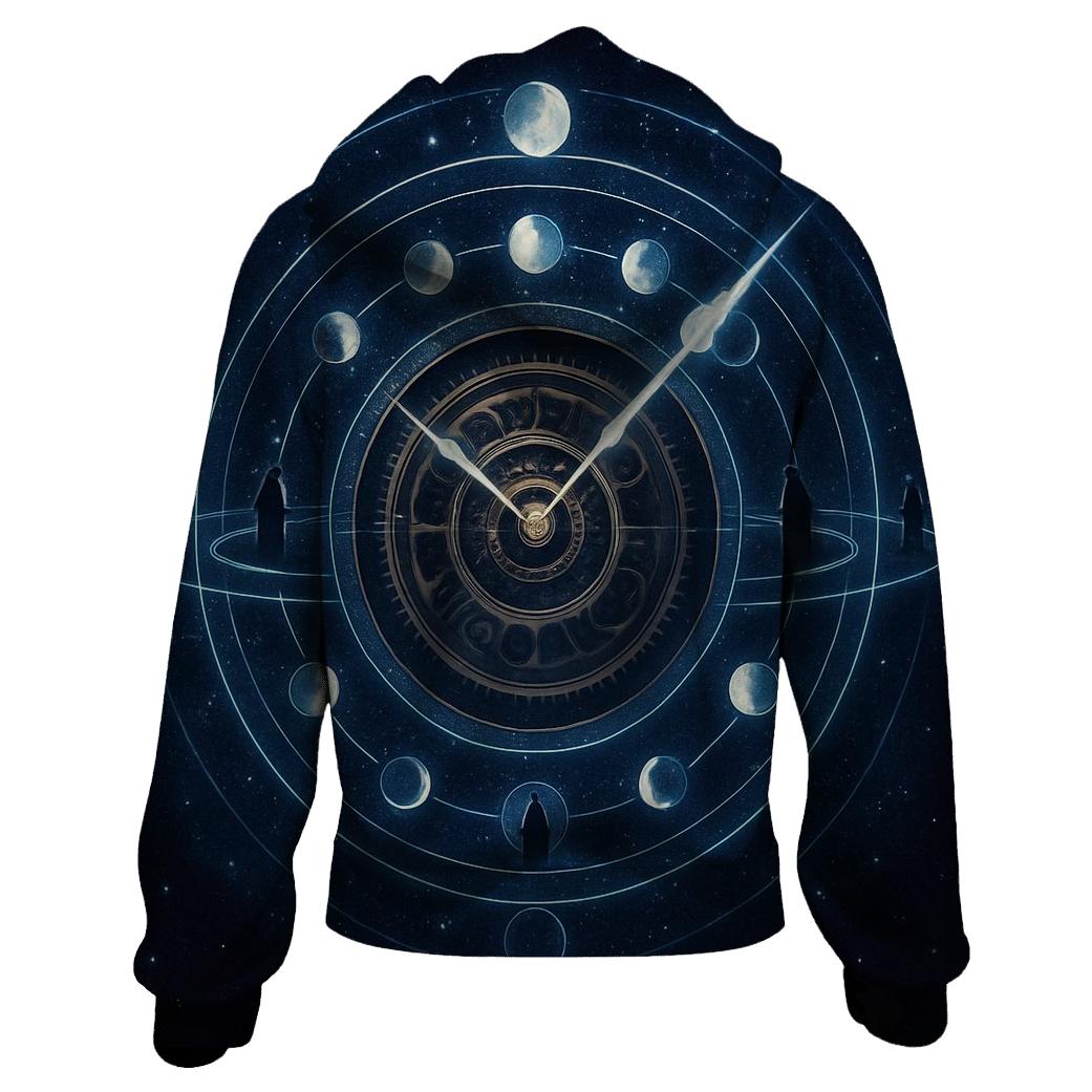 Chrono Rings Of The Celestial Clock designer hoodies