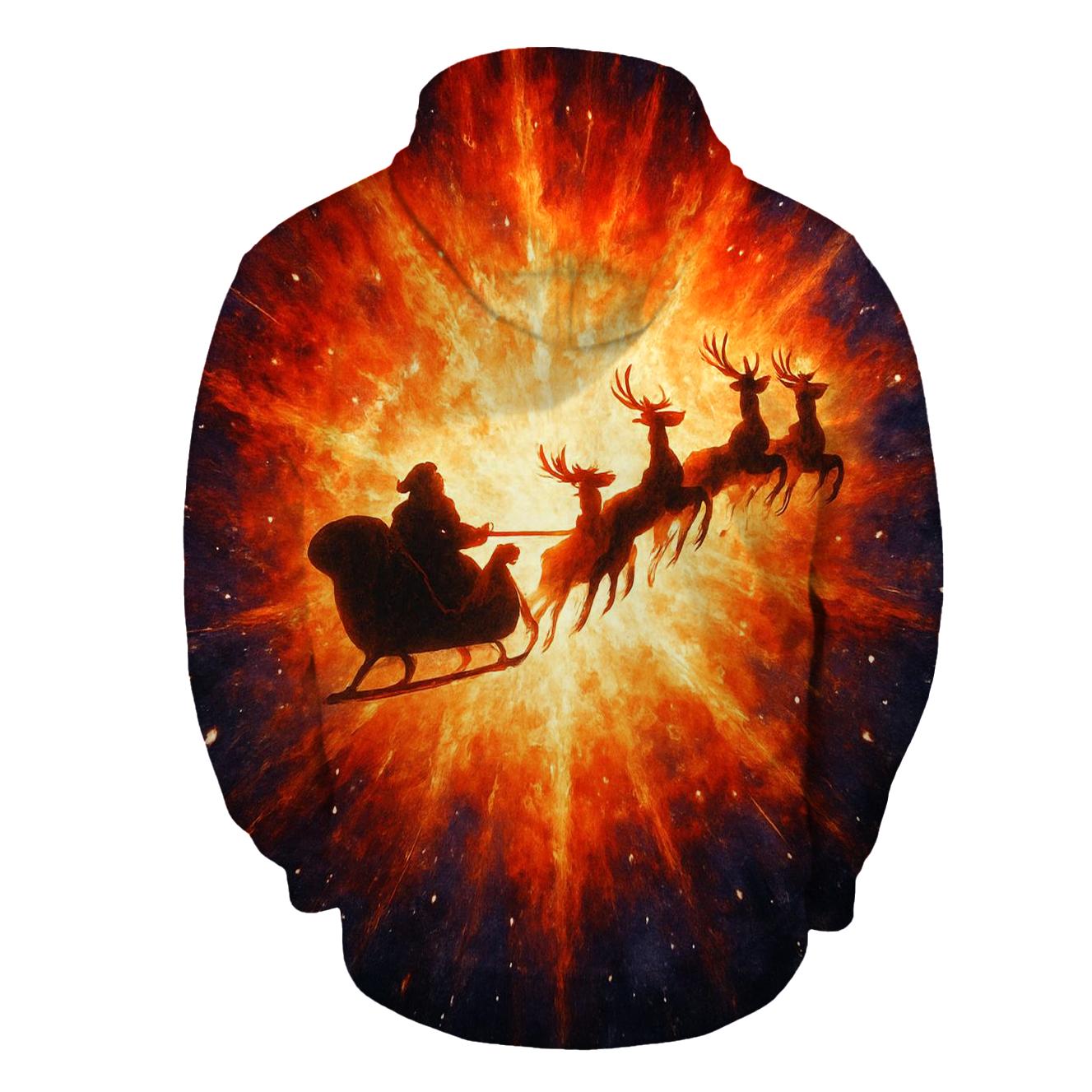 Supernova Sleigh Launch hoodie designs