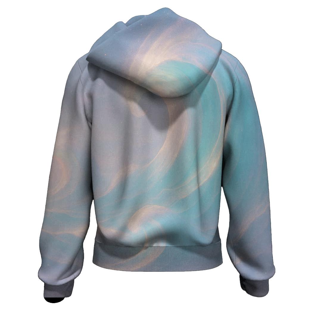 Celestial Tide Gradient designer hoodies