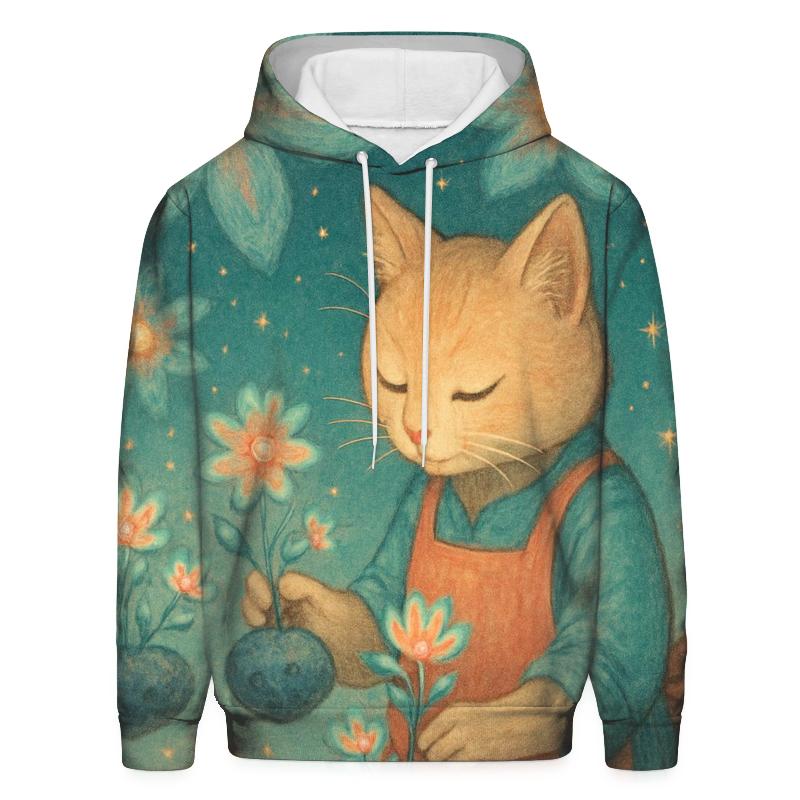 Stargarden Florist Cat premium hoodies