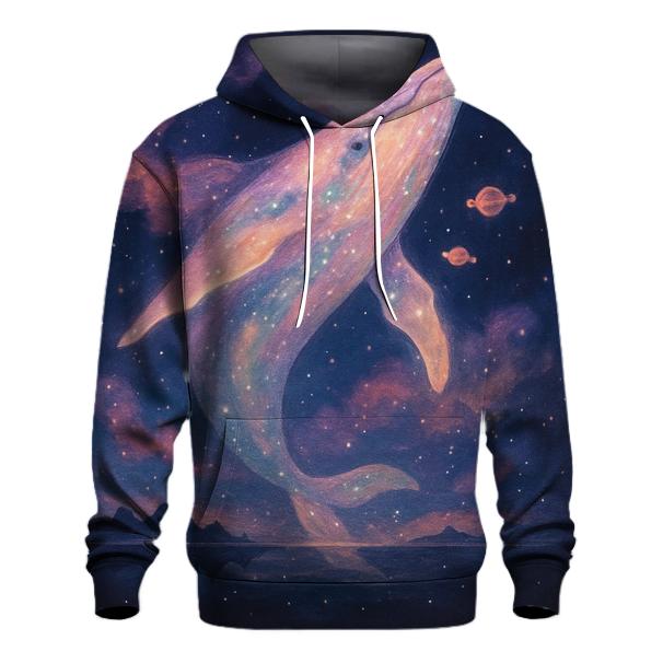 Stargazer Whale In The Tidal Sky lightweight hoodies
