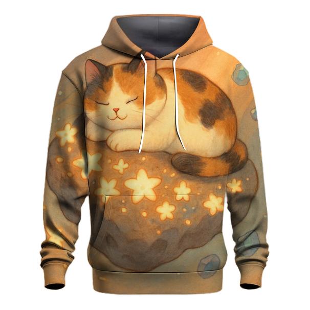 Meteor Garden Napping Cat embroidered hoodies