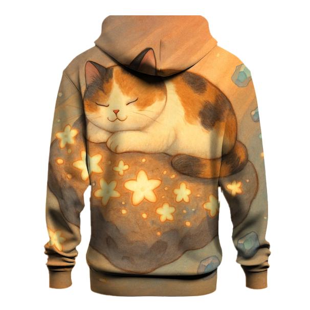 Meteor Garden Napping Cat embroidered hoodies