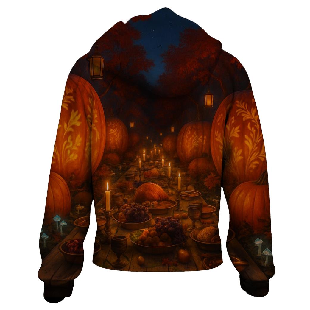 Enchanted Pumpkin Patch Supper premium hoodies