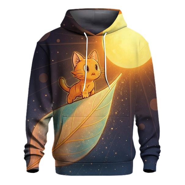 Solar Sail Captain Kitten lightweight hoodies