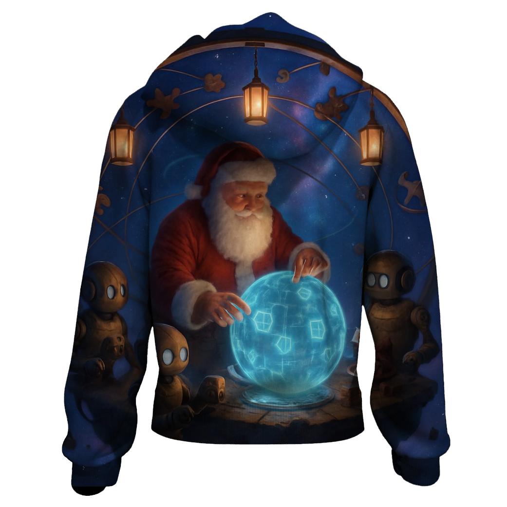 Nebula Workshop Santa designer hoodies