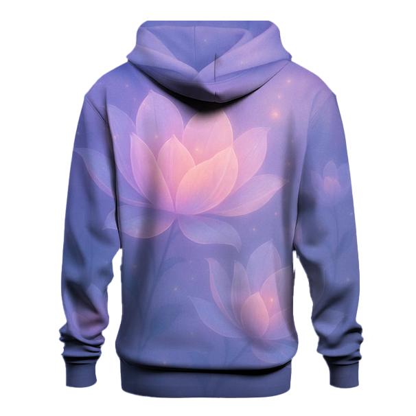 Aurora Bloom Gradient Garden pullover hoodies