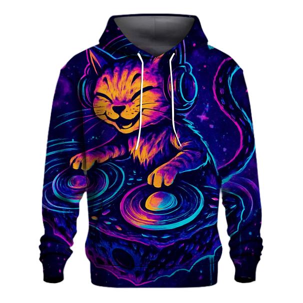 Galactic DJ Cat Eclipse hoodie trends
