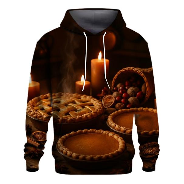 Candlelit Heirloom Pie Table hoodie designs