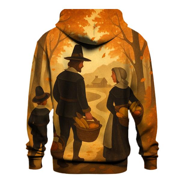 Pilgrim Trail Through Amber Woods pullover hoodies