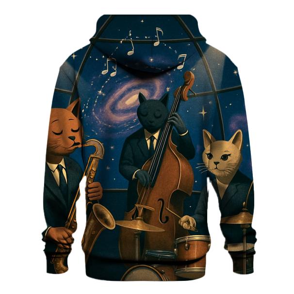 Zero Gravity Jazz Cat Trio hoodie styles