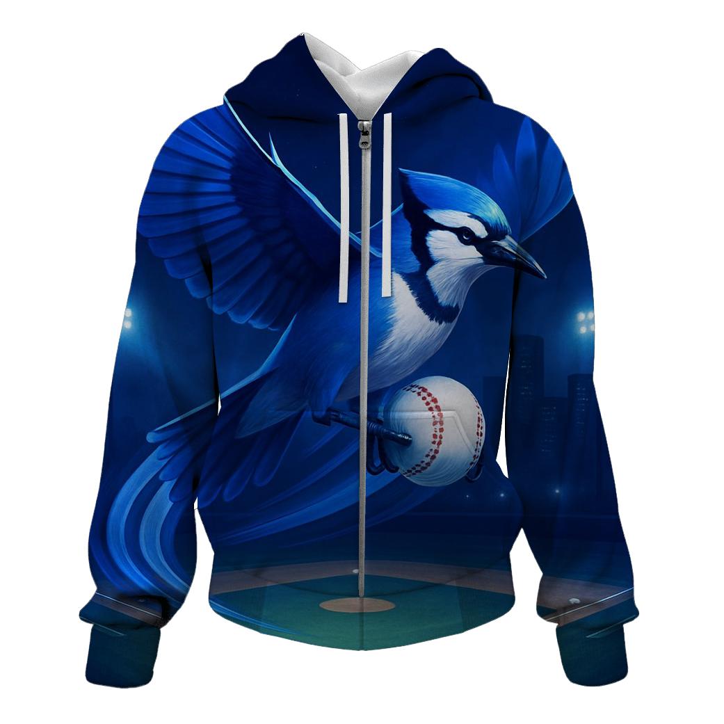 Skyline Diamond Flight With Blue Jays Energy lightweight hoodies